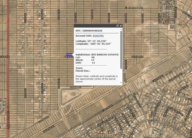 Property at 5 5th St NE, Rio Rancho, NM 87144