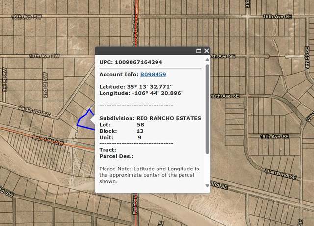 Property at Xxx Jurado Rd SW #9, Rio Rancho, NM 87124