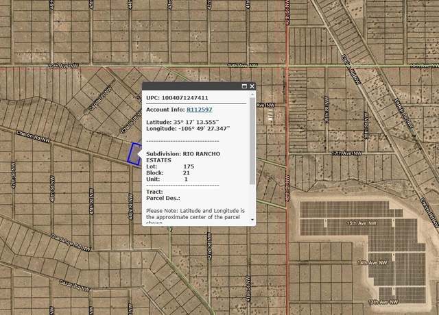 Property at 0 Chacon Rd NW, Rio Rancho, NM 87144