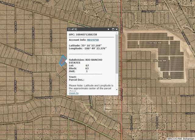 Property at 0 Guadalupe Rd NW, Rio Rancho, NM 87144