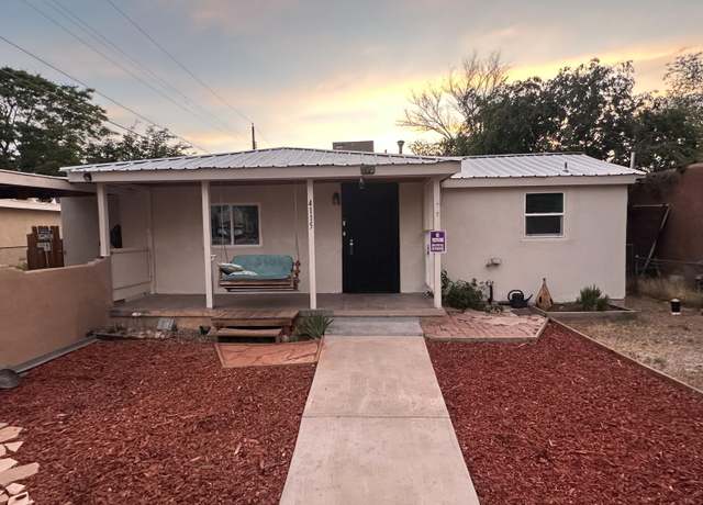 Property at 4115 5th St NW, Albuquerque, NM 87107, 3 beds, 1 bath