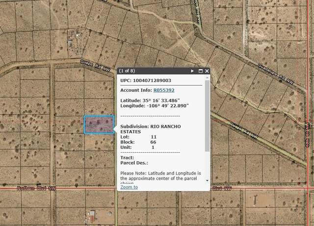 Property at 0 43rd St NW, Rio Rancho, NM 87144