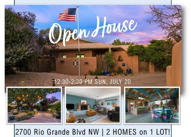 Property at 2700 Rio Grande Blvd NW, Albuquerque, NM 87104, 4 beds, 4 baths