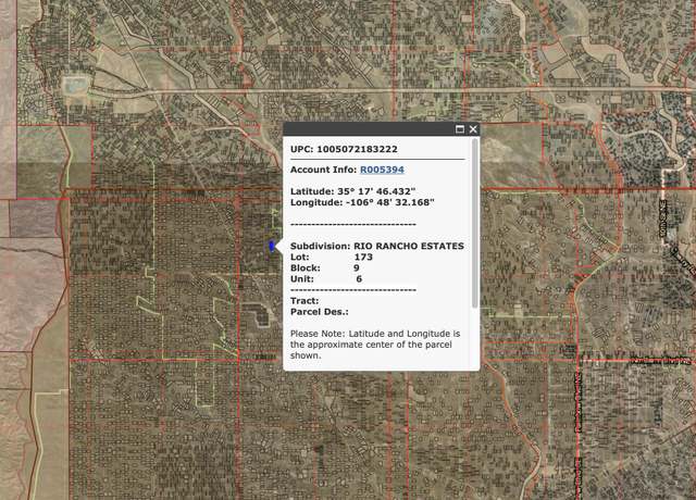 Property at Blk:9 Lot:173 Unit: 6 NE, Rio Rancho, NM 87124