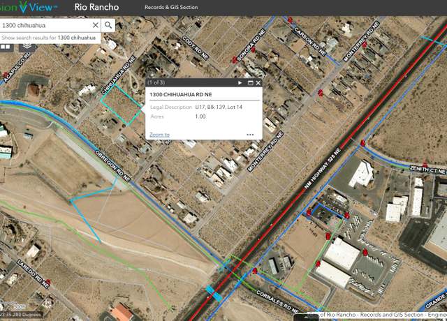 Property at 1300 Chihuahua Rd NE, Rio Rancho, NM 87144