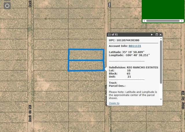Property at 2 lots Chicory Rd NE, Rio Rancho, NM 87144