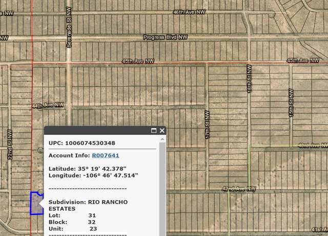 Property at XXX 42nd Ave NW #23, Rio Rancho, NM 87144