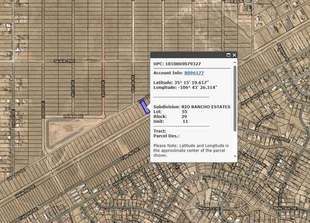 Property at 606 Inca Rd SE, Rio Rancho, NM 87124