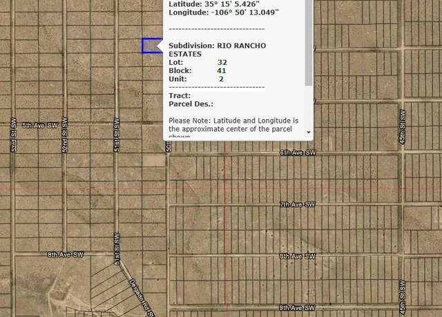 Property at 0 50th St SW, Rio Rancho, NM 87144