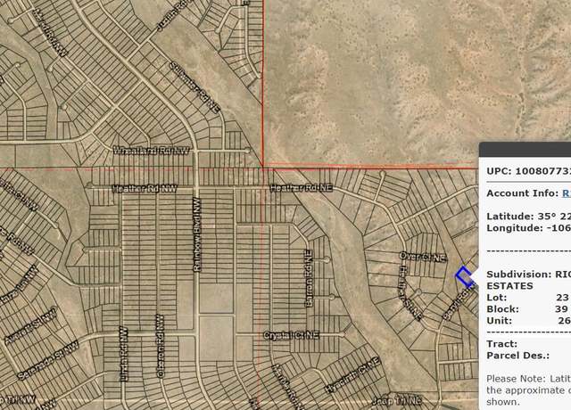 Property at Xxx Beryl Rd NE #26, Rio Rancho, NM 87144