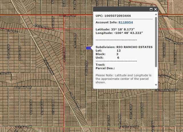 Property at Xxx 38th St NW #6, Rio Rancho, NM 87144