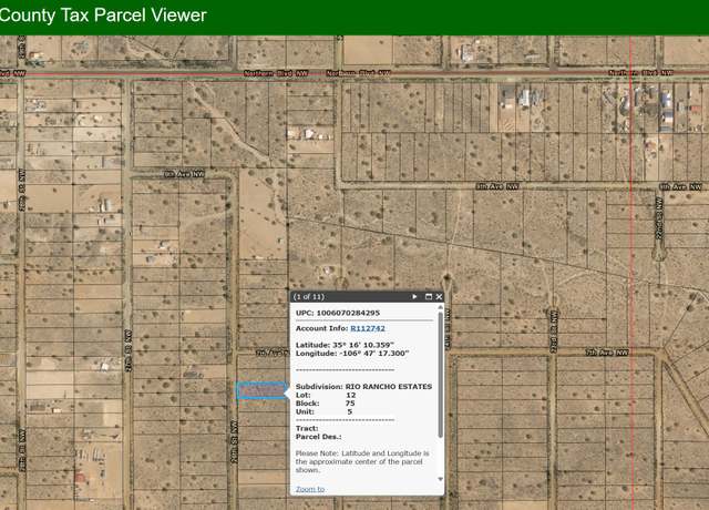 Property at lot 12 26th St NW, Rio Rancho, NM 87144