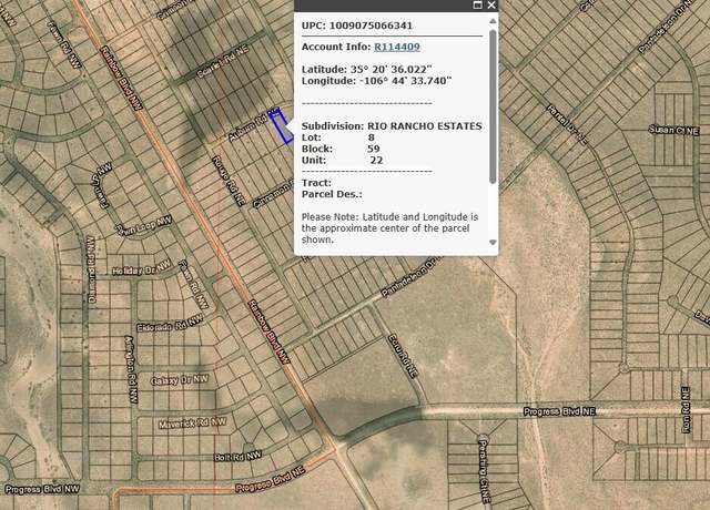 Property at 128 Auburn Rd NE, Rio Rancho, NM 87144
