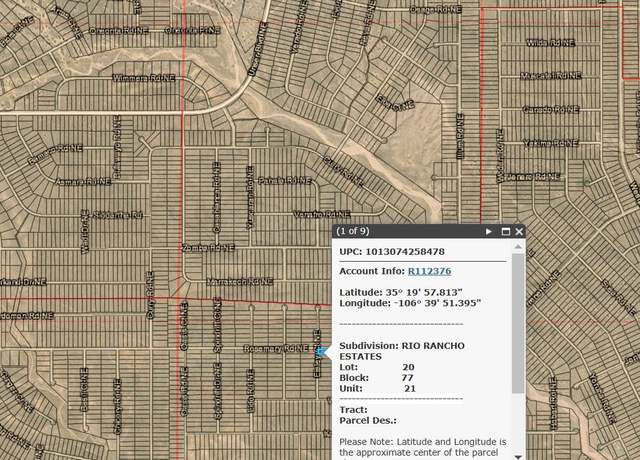 Property at 4424 Eisley Rd NE #21, Rio Rancho, NM 87144