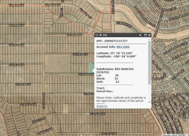 Property at Lt29 33rd Ave NW #22, Rio Rancho, NM 87144