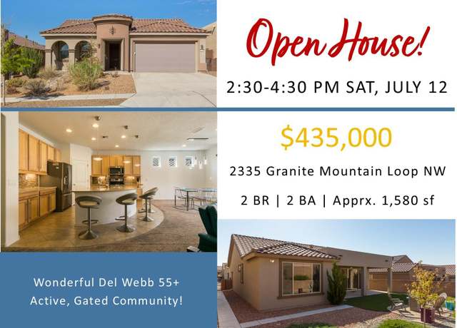 Property at 2335 Granite Mountain Loop NW, Albuquerque, NM 87120, 2 beds, 2 baths