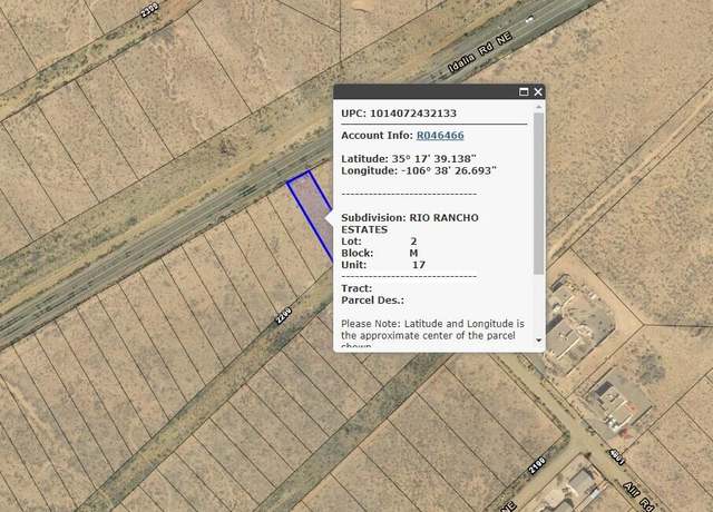 Property at 2249 Teak Rd NE, Rio Rancho, NM 87144