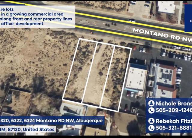 Property at 6320 6322 6324 Montano Rd NW, Albuquerque, NM 87120