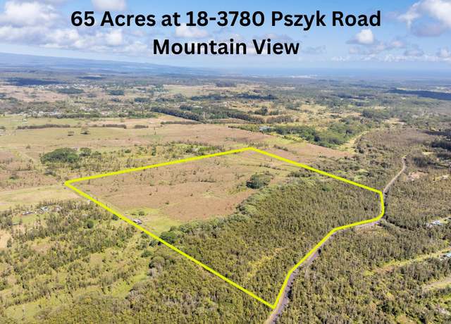 Property at 18-3780 Pszyk Rd, Mountain View, HI 96771