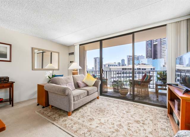 Property at 411 Hobron Ln #1401, Honolulu, HI 96815, 1 bed, 1 bath