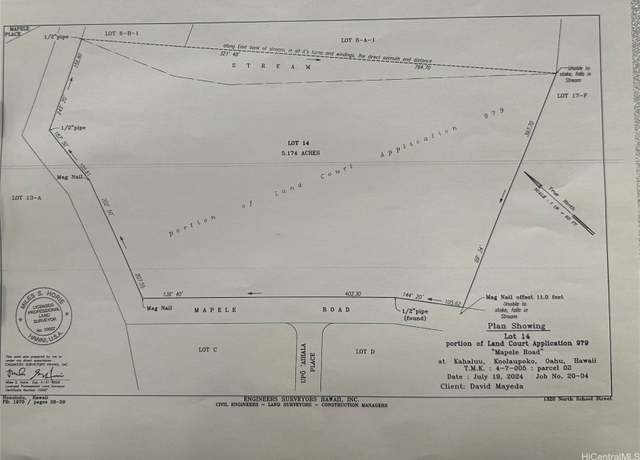 Property at Lot 14 Ahaolelo St, Kaneohe, HI 96744
