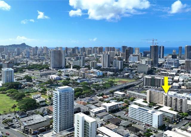 Property at 1447 Kewalo St #405, Honolulu, HI 96822, 1 bed, 2 baths