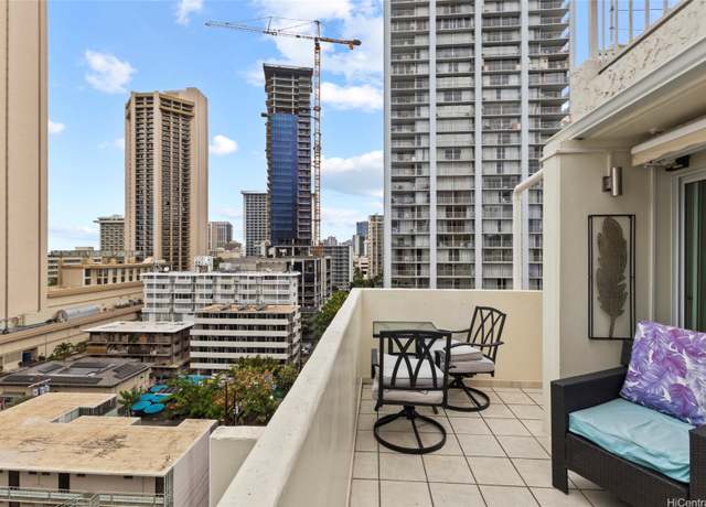 Property at 2450 Prince Edward St Unit 1201A, Honolulu, HI 96815, 1 bed, 1.5 baths