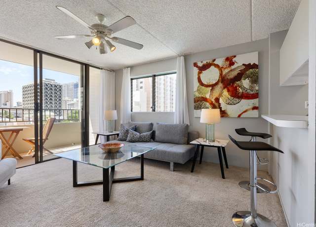 Property at 2240 Kuhio Ave #812, Honolulu, HI 96815, 1 bed, 1 bath