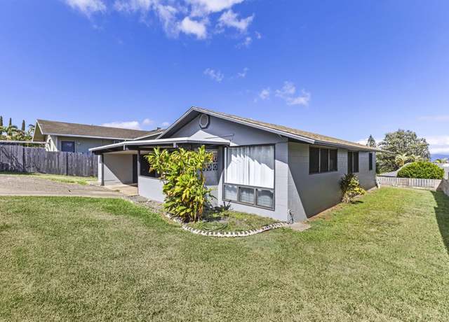 Property at 290 Hokulani St, Pukalani, HI 96768, 3 beds, 2 baths