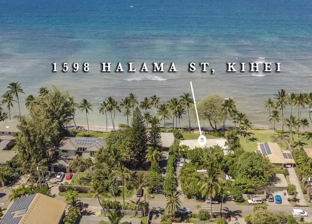 Property at 1598 Halama St, Kihei, HI 96753, 3 beds, 3 baths