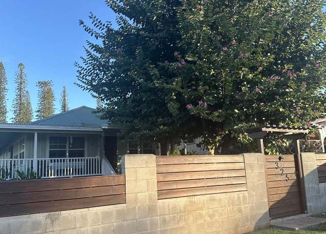 Property at 325 Thirteenth St, Lanai City, HI 96763-0325, 3 beds, 2 baths