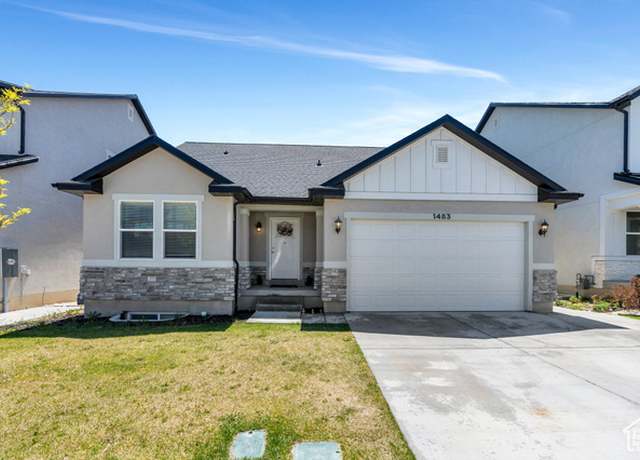 Property at 1483 W Stone Gate Dr, Saratoga Springs, UT 84045, 6 beds, 4 baths