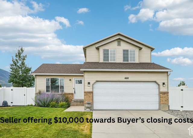 Property at 468 E Lindy Way N, Tooele, UT 84074, 4 beds, 2 baths