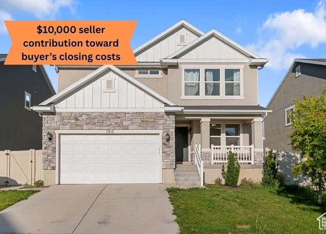Property at 194 N Valcrest Dr, Saratoga Springs, UT 84045, 3 beds, 2.5 baths