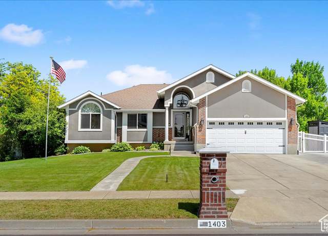 Property at 1403 Gleneagles Dr, Syracuse, UT 84075, 4 beds, 3 baths