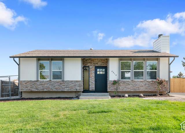 Property at 4319 W Tidwell St S, Kearns, UT 84118, 4 beds, 2 baths