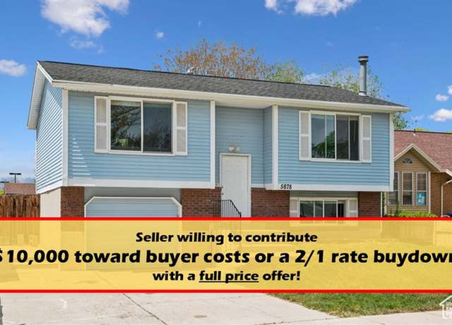 Property at 5878 S Blue Meadow Dr, Taylorsville, UT 84129, 3 beds, 2 baths