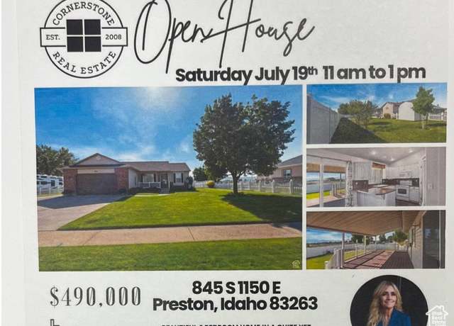 Property at 845 S 1150 E, Preston, ID 83263, 5 beds, 3 baths
