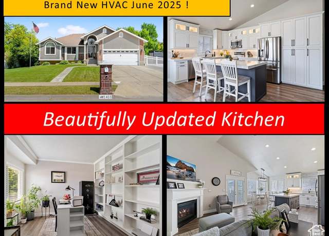 Property at 1403 Gleneagles Dr, Syracuse, UT 84075, 4 beds, 3 baths