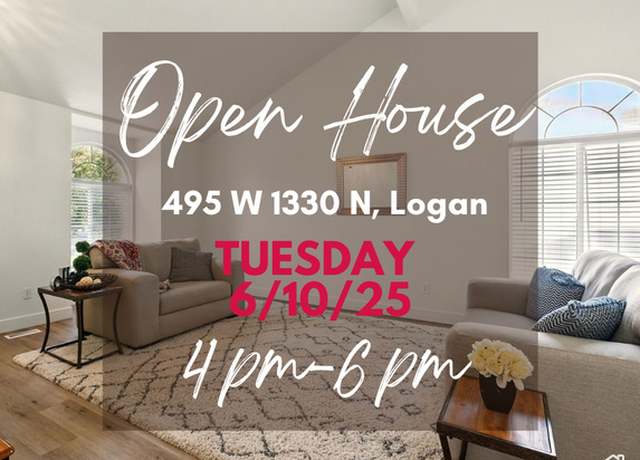 Property at 495 W 1330 N, Logan, UT 84341, 4 beds, 2 baths