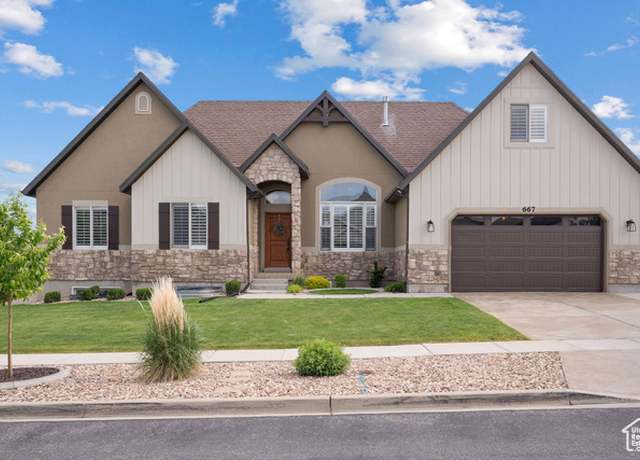 Property at 667 W Aspen Hills Blvd N, Saratoga Springs, UT 84045, 7 beds, 4 baths