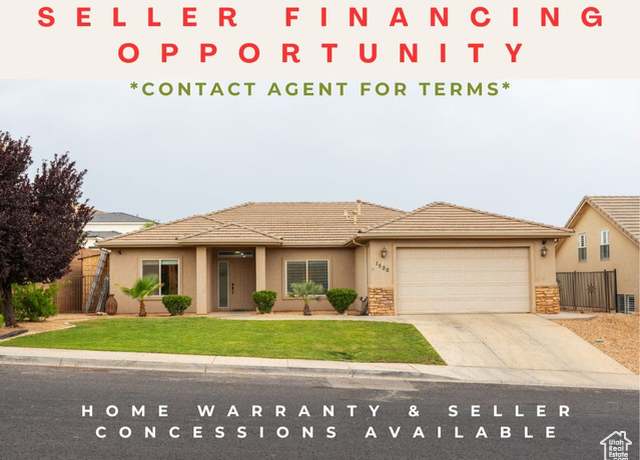 Property at 1500 E Mesa View Ln, Washington, UT 84780, 4 beds, 2 baths