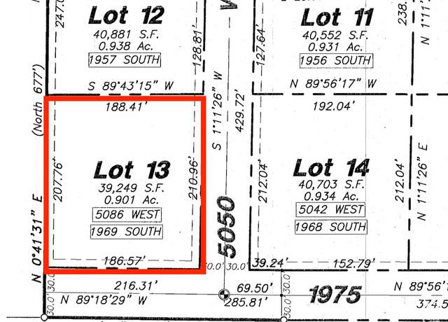 Property at 1969 S 5050 W, Taylor, UT 84401
