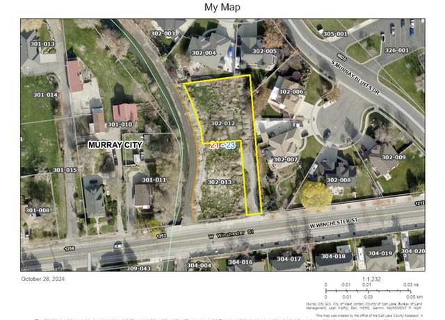 Property at 1216 W Winchester St, Murray, UT 84123