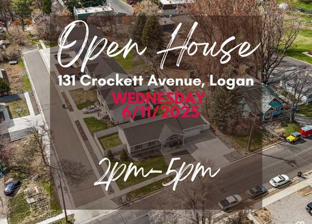 Property at 131 Crockett Ave, Logan, UT 84321, 5 beds, 3 baths