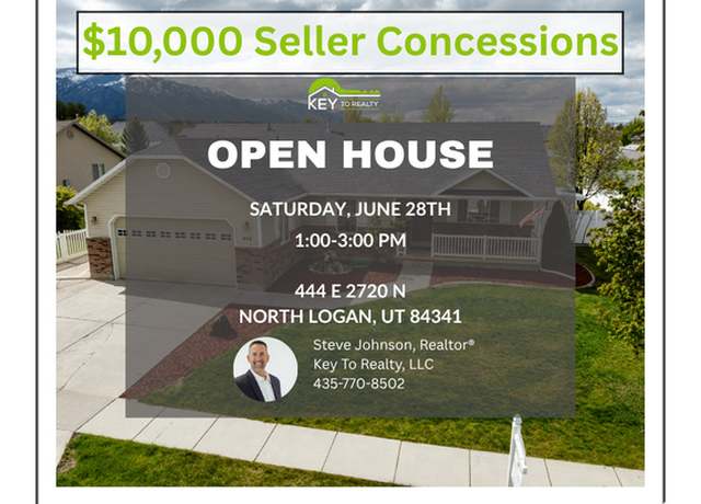 Property at 444 E 2720 N, North Logan, UT 84341, 5 beds, 3 baths