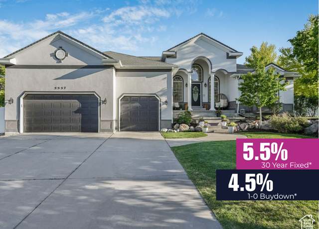 Property at 5557 W 13680 S, Herriman, UT 84096, 6 beds, 3.5 baths