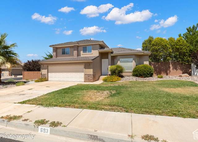 Property at 693 E Castle Stone Dr, Washington, UT 84780, 4 beds, 3 baths