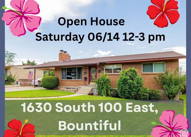 Property at 1630 S 100 E, Bountiful, UT 84010, 4 beds, 2.5 baths