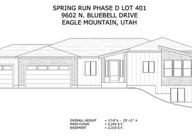 Property at 9602 N Bluebell Dr, Eagle Mountain, UT 84005